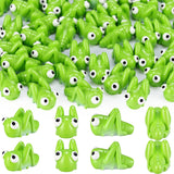 Geelin 50 Pcs Mini Resin Grasshopper Figures Bulk, Miniature Resin Animal Realistic Grasshopper Tiny Bug Ornament Lifelike Forest Tool for Party Shooting Props Favor