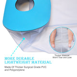 Waterproof Cast Covers for Shower Leg Adult Full long leg Protection to Wounds, Keeps Cast and Bandage Dry Bath,Watertight Cast Bag Showering for Surgery Foot, Ankle, Knee Burns Reusable