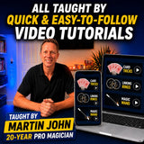 Dad’s Magic Set - 50 Awesome Magic Tricks for Dads to Amaze the Whole Family - Easy to Learn - Video Tutorials by a Pro Magician - Fun Gift for Dad or Grandpa for Father's Day, Birthdays, Christmas
