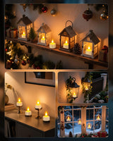 SoulBay Flameless Candles with Remote Control Timer & Charging Base, 12pcs USB Rechargeable Battery LED Tea Lights Candles Small Votive for Lantern Pool Mantle Weddings Emergency Christmas Decorative