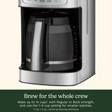 Cuisinart PerfecTemp 14-Cup Programmable Drip Coffee Maker, DCC-3200NAS