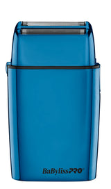 FoilFX Cord/Cordless Metal Double Foil Shaver (Blue)