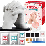 LTDSOAR Hand Casting Kit for Couples & Family with Practice Kit with Base