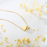 Turandoss L Initial Heart Necklace for Kids, Teen Girl Gifts Trendy Stuff