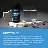 L-Arginine Capsules with L-Citrulline - Nitric Oxide Supplement - L Arginine and L Citrulline Blend - 120 Count - Vegan, Non-GMO Capsules for Performance, Endurance and Muscle Support - 2 Month Supply