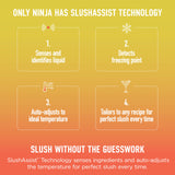 Ninja SLUSHi Max XXL Smart Frozen Drink Maker | Top Performance & Smart Technology, Party-Size 150oz Capacity, No Ice Needed, 6 Programs, Ideal Temp & Texture up to 12 hours | Mint FS605IV