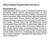 NIDA Peptide Propolis Renewal Serum | Peptide Complex, Propolis Extract, Adenosine | Youthful Look, Wrinkles, Fine Lines, Pore & Sebum Care | 1.69 fl.oz., 50ml (Old)