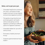 Endur PepZinGI ZINC-CARNOSINE Chewables, Helps Support Your Digestive System for Comfortable Digesting, Gluten Free, 60 Tablets