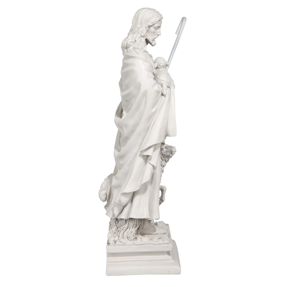 Design Toscano Jesus, The Good Shepherd Garden Statue: Large
