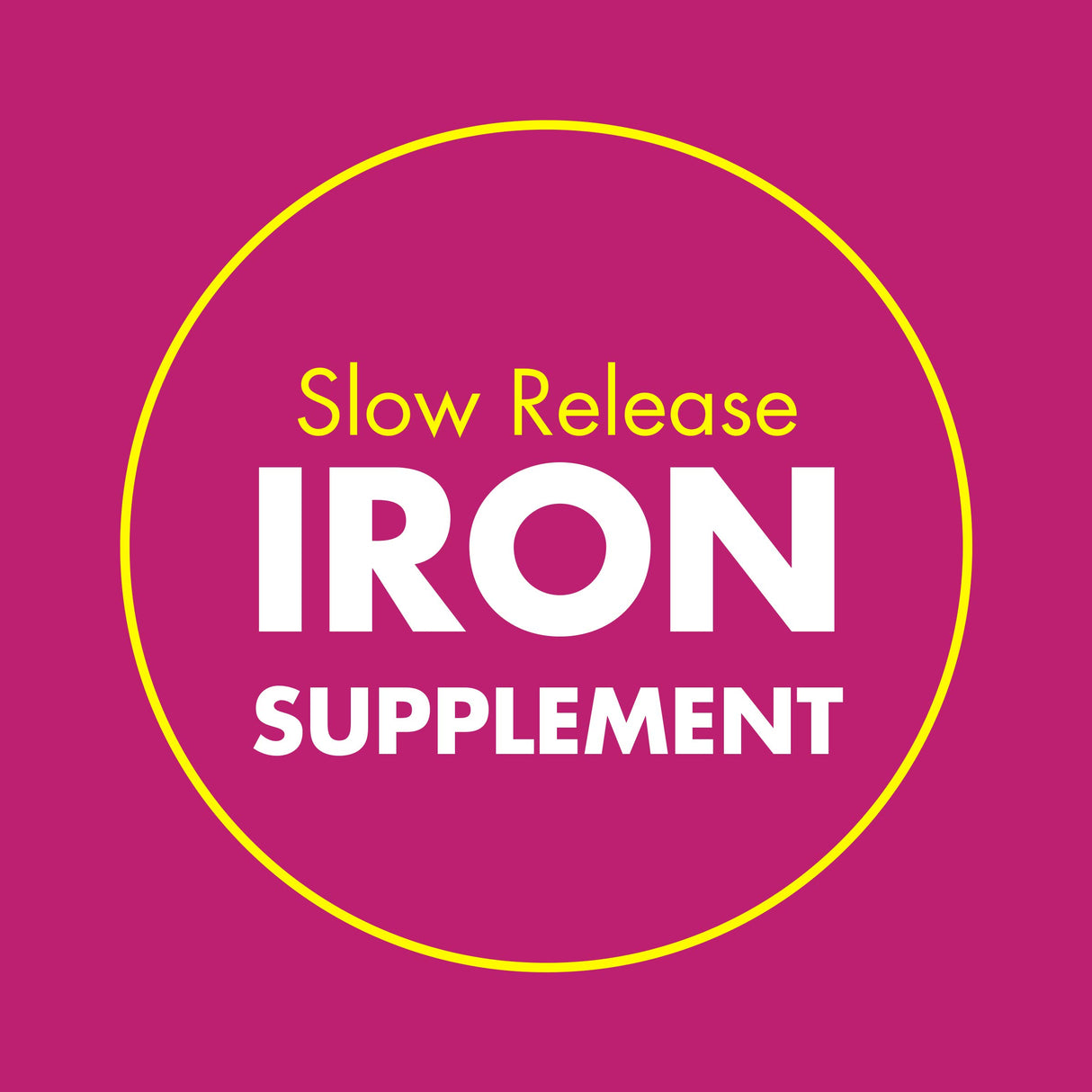 Slow Fe Iron Supplement Tablets for Iron Deficiency, 30 Count (Pack of 3)