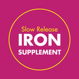 Slow Fe Iron Supplement Tablets for Iron Deficiency, 30 Count (Pack of 3)