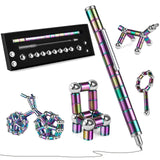 LARAH Fidget Pen and Stress Relief Desk Toy for Adults and Teens（Colorful）