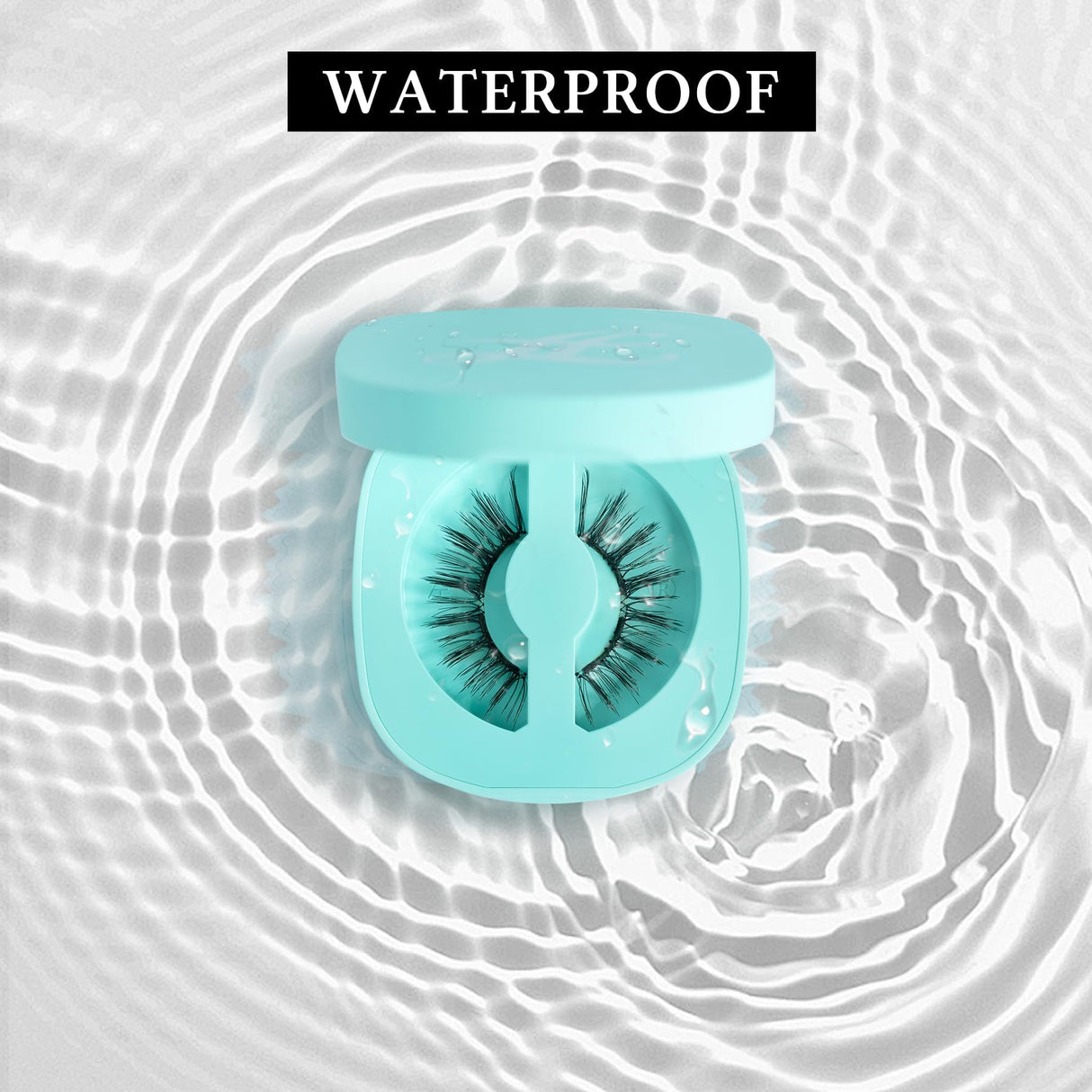 LAfabs Magnetic Eyelashes, Natural Series Magnetic lashes with applicator, Reusable Glue-free False Eyelashes, Waterproof, Lightweight Wispy lashes, Suit for Natural Makeup