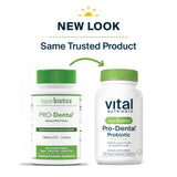 Hyperbiotics Vital Nutrients Pro Dental Probiotic | Clinically Studied BLIS K12 and M18 | Oral Probiotics for Bad Breath treatment for adults | Oral Health for teeth and gums | 90 Mint Tablets