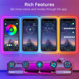 AILBTON 50Ft Neon Rope Lights,Flexible Led Rope Lights Control with App/Remote,Multiple Modes Music Sync Gaming RGB Led Neon Lights for Bedroom Outdoor