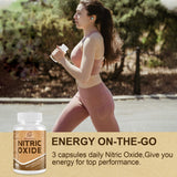 SehatiKu Nitric Oxide Supplement, Nitric Oxide Booster & 6-in-1 Phytonutrient Blend for Heart, Circulation, Immune - 90 Capsules (1 Bottle)