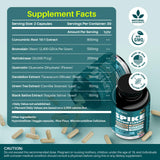 MEGNETA Spike Support Supplement Triple Matrix - 4000FU Nattokinase & 500mg Bromelain | Curcumin 800mg + Quercetin Synergy | Plant-Based Antioxidant Blend with Dandelion | Non-GMO | 60 Capsules