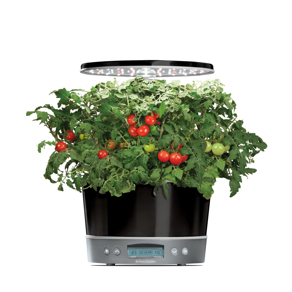 AeroGarden Harvest Elite 360, Platinum Stainless