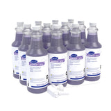 Diversey 95891164 Speedball RTU Power Cleaner & Degreaser, Heavy-Duty, Non-Butyl Commercial Strength Purple Spray, Lemon Scent, Capped Ready-to-Use, 32-Ounce (Pack of 12 with 1 spray nozzle)