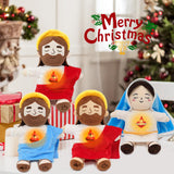 15" Soothing Jesus Plush Toys that Breathes, Light up Plush of God