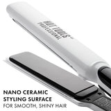 Hot Tools Pro Artist Nano Ceramic Hair Straightener | For Smooth, Straight Hair (1-1/2 in)