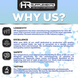 HARVEST NATURALS Palmitoylethanolamide Capsules | Pea 400mg | 400 Pill Count | Promotes Natural Inflammation & Discomfort Relief