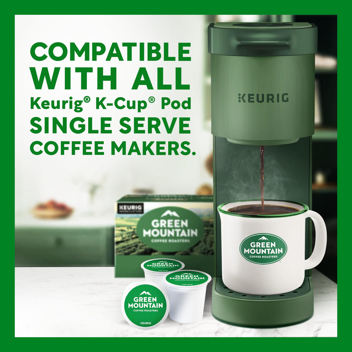 Green Mountain Nantucket Blend Coffee, K-Cup Pods, 96 Count