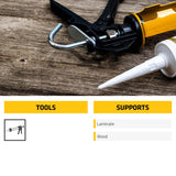 Everbuild EVBTIMBOAK Timber and Laminate Sealant Oak C3, Set of 1