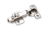 Berta 10-Pack Full Overlay Frameless Soft-Close European Hinges, 110° 3D Adjustable, Clip-On Concealed Kitchen Cabinet Door Hinges with Screws - Ideal for Modern Cabinets