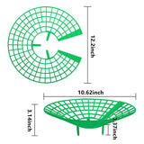 codree 10 Pack Strawberry Plant Supports, Strawberry Plant Stand with 3 Sturdy Legs, Strawberry Growing Racks, Strawberry Growing Frame, Protecting Strawberry Plants from Mold, Rot and Dirt, Green
