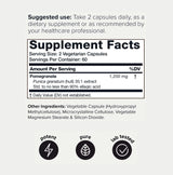 Pomegranate Extract - Ultra High Potency 35:1 Extract with 90% Ellagic Acid - Highly Concentrated - Third-Party Lab Tested - 120 Capsules