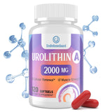 UroDefenseGuard Urolithin A Supplement 2000mg for Men Women - 120 Softgels (1 Bottle)
