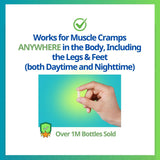 Cramp Defense® Leg Cramps Pills, Relief for All Muscle Cramps, Day and Night. Magnesium Supplement Capsules, 3-6 Month Supply. Non-Laxative, Organic Formula for Max Absorption and Results. Made in US.