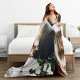 QETXVI Custom Blanket with Photos, USA Made 50"x 60"