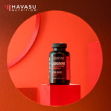 L-Arginine 1800mg and Pine Bark Extract 100mg - Nitric Oxide Supplement for Men - Performance Supplement for Men's Health - 90 Count - Endurance, Recovery Support - Vegan, Non-GMO Capsules