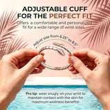 Ladies' Serpentine Bracelet，Rose Gold snake shaped bracelet