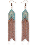 Western Jewelry for Women, Boho Dangle Chain Earrings