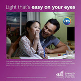 PHILIPS LED 65W BR30 6-Pack Ultra Definition Soft White (2200K) 650 Lumen (7.5W = 65W) Dimmable Flicker-Free Light Bulbs