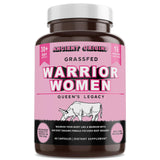Warrior Women's Beef Organ Superfood Supplement (Beef Heart, Liver, Colostrom & 4 More) - 100% Grass Fed & Grass Finished - Balance Hormones, Energy, & More for Women (60 capsules, 500 mg each)
