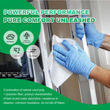 Cleanroom Wipes 9"x9" (300 Pcs, Cellulose/Polyester Blend, Grade B, 56GSM) Lint Free Wipes for Laboratory, Electronics, Pharmaceutical,Printing,Automotives and Semiconductor Industries