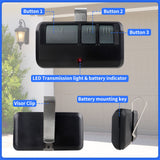 893MAX Garage Door Opener Remote, for LiftMaster/Chamberlain/Craftsman Garage Door Opener, Replaces 893LM G953EV-P2 371LM 373LM 890MAX 971LM 973LM（3 Pack）