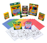 Crayola Super Art Coloring Kit (100+ Pcs), Bulk Stocking Stuffers, Holiday & Christmas Gifts for Kids, Arts & Crafts Supplies Set, Ages 4, 5, 6 [Amazon Exclusive]
