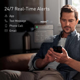 Moen Flo 3/4-inch Smart Water Shut Off Valve, Smart Home Water Monitor Leak Detector, Wifi Connected, App Enabled Flow Meter and Shutoff, 900-001
