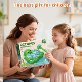 Veoasis Interactive Whack A Octopus Game for Ages 2-4,Educational Toddlers Toys for 2 3 4 5 6 Year Old Boys Girls, Green, Digital Display, Silent Mode,Multiple Difficulty Levels Fun Birthday Gifts