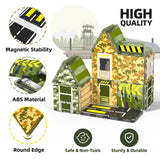 GobiDex Magnetic Tiles Army Toys Building Set for Kids Ages 3+