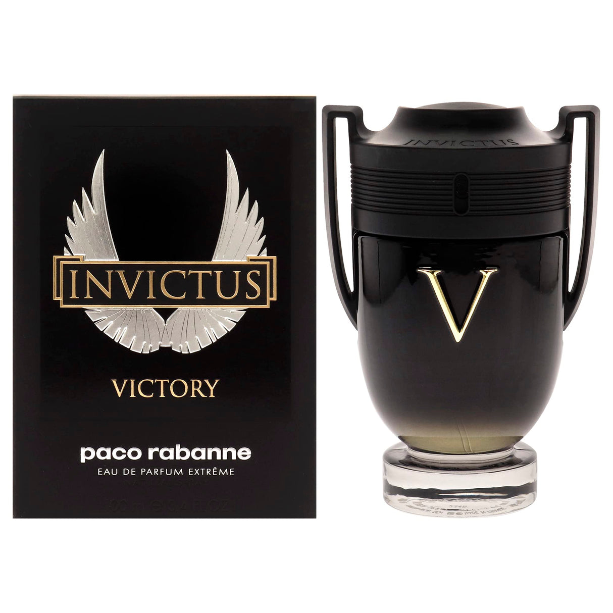Invictus Victory by Paco Rabanne for Men 3.4 oz Eau de Parfum Extreme Spray