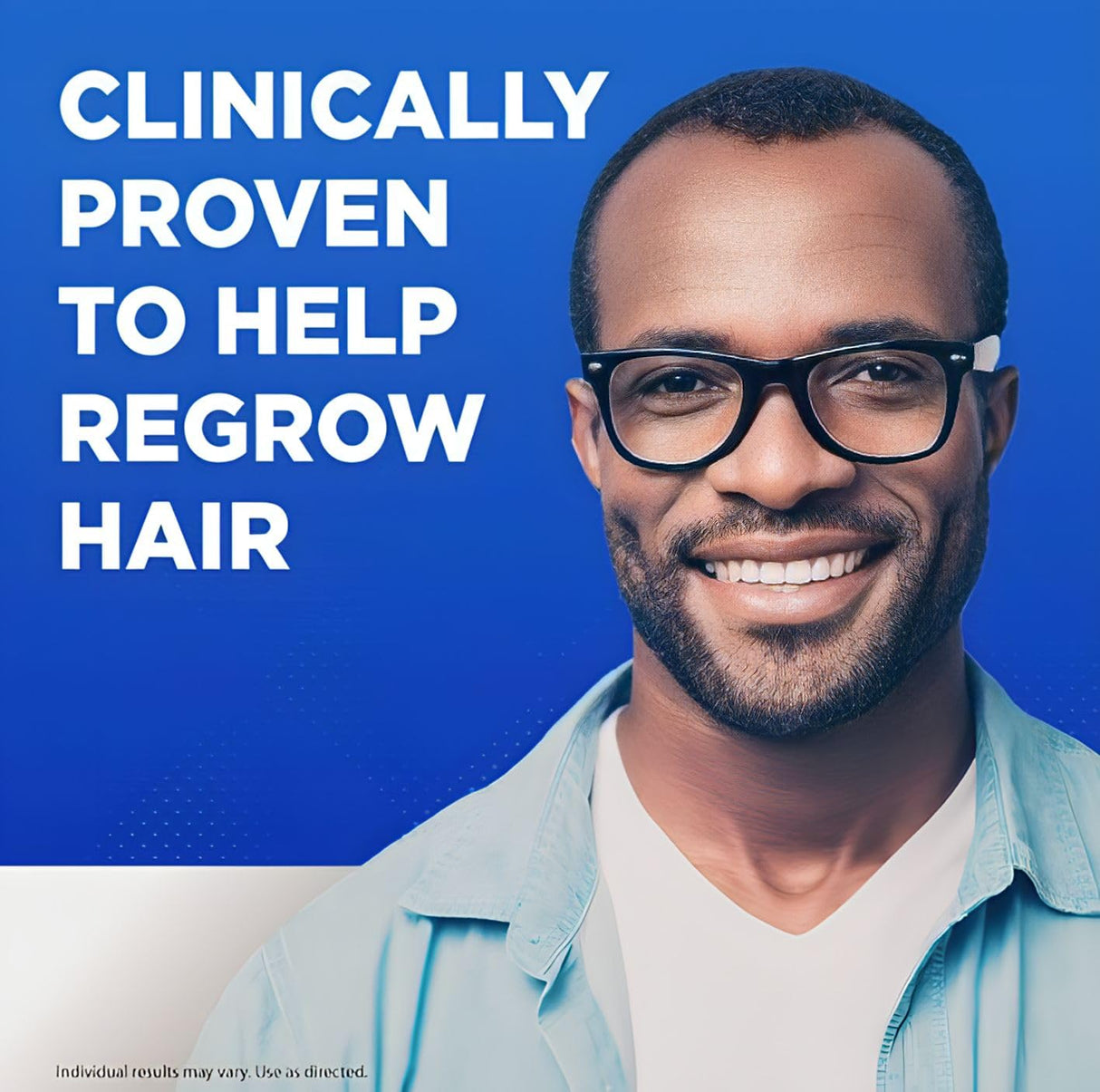 Kirkland Signature Hair Regrowth Treatment Minoxidil Foam for Men, 2.11 oz, 6 Count (6 Month Supply) - Exclusive 2 MicroFiber Cleaning Cloths and Comb Included, Clear