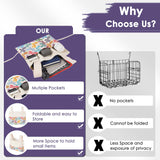 TOGETRUE Walker Bag, Handy Walker Basket with Water Cup Holder, Walker Accessories Storage Bag for Folding Walker, Wheelchairs, Strollers, 15"x11.5" (Butterfly)