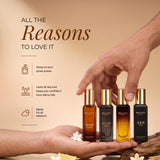 BellaVita Luxury Men's Perfume Gift Set with CEO Man, G.O.A.T., KLUB & OUD | 4 x 20ml (80ml) | Long Lasting Perfume for Men | Citrus, Woody, Patchouli & Caramel Notes