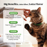 Pet Honesty Vet Backed Cat Hairball Remedy Chews, Chicken, 30-Day Supply